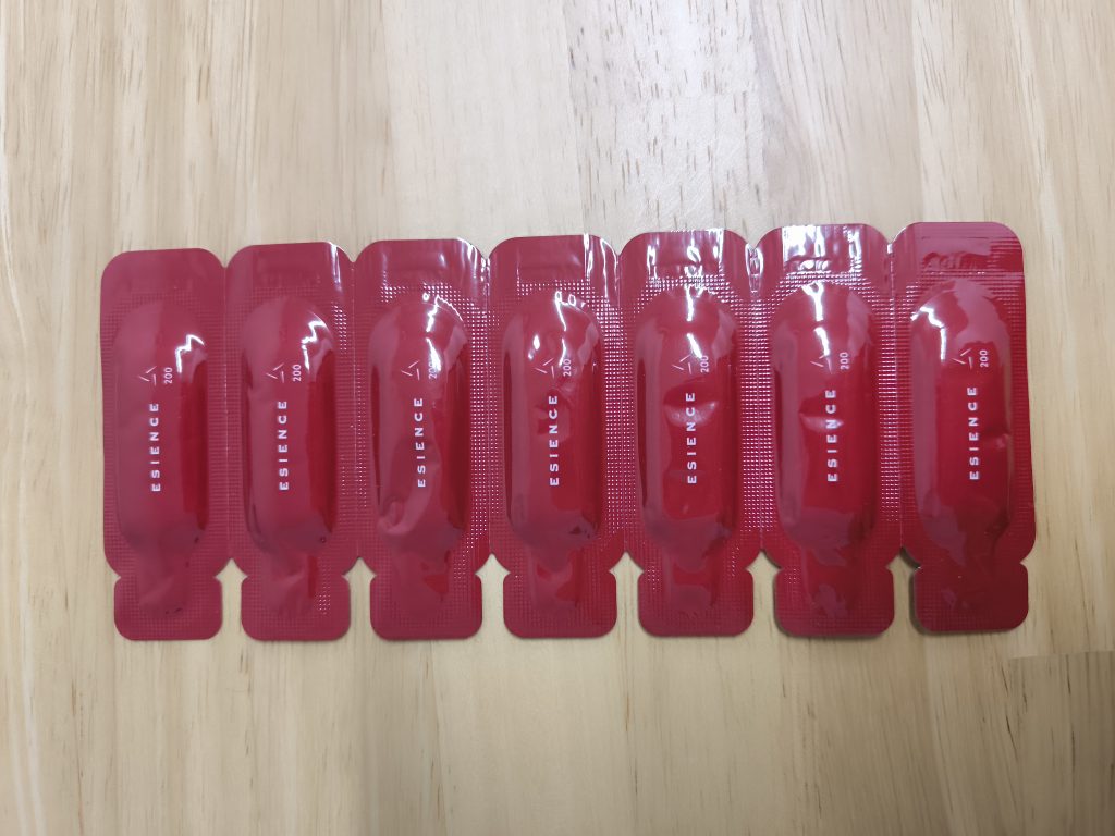 ESIENCEダーマインショットを実際に試してみた!
