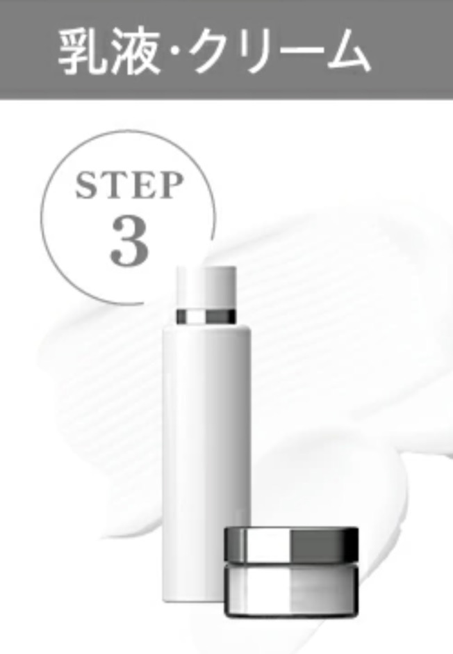 乳液・クリームでうるおいを閉じ込める